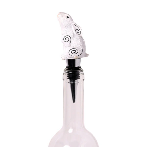 Novelty Bottle Stopper - Moon Gazing Hare - Image 8