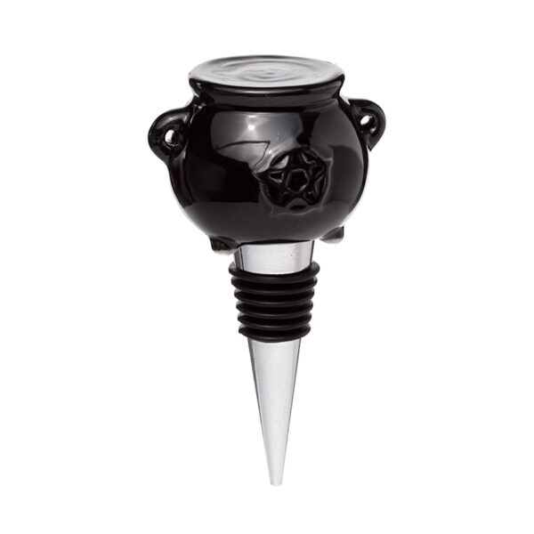 Novelty Ceramic Bottle Stopper - Cauldron - Image 6