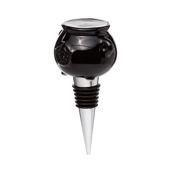 Novelty Ceramic Bottle Stopper - Cauldron - Image 7