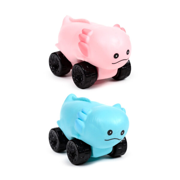 Stretchy Stress Fidget Toy - Axolotl Car - Image 2