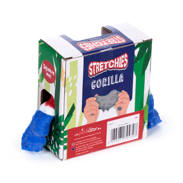 Stretchy Stress Fidget Toy - Union Jack Gorilla 9.5cm - Image 5