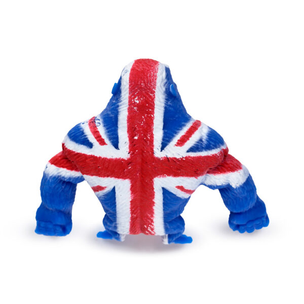 Stretchy Stress Fidget Toy - Union Jack Gorilla 9.5cm - Image 6