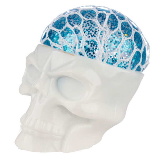 Fun Kids Squishy Squeezable Skull Head - Image 2
