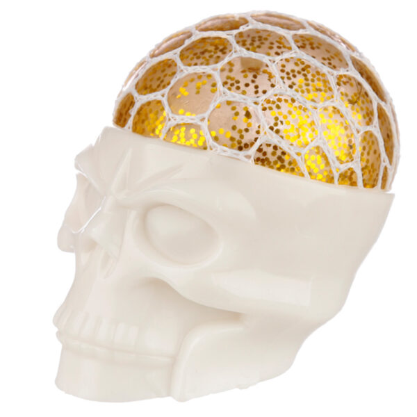 Fun Kids Squishy Squeezable Skull Head - Image 4