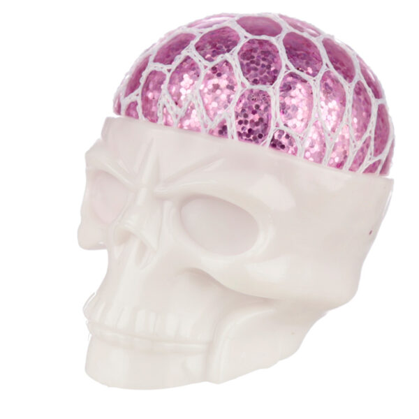 Fun Kids Squishy Squeezable Skull Head - Image 5