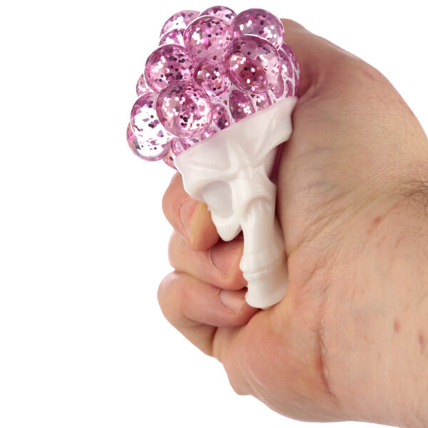 Fun Kids Squishy Squeezable Skull Head - Image 6