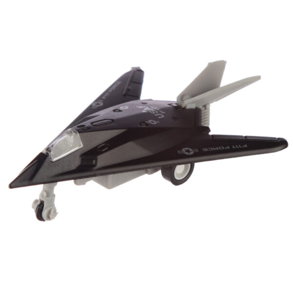Fun Kids Pull Back Fighter Jet Plane Toy - Image 2
