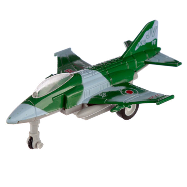 Fun Kids Pull Back Fighter Jet Plane Toy - Image 4