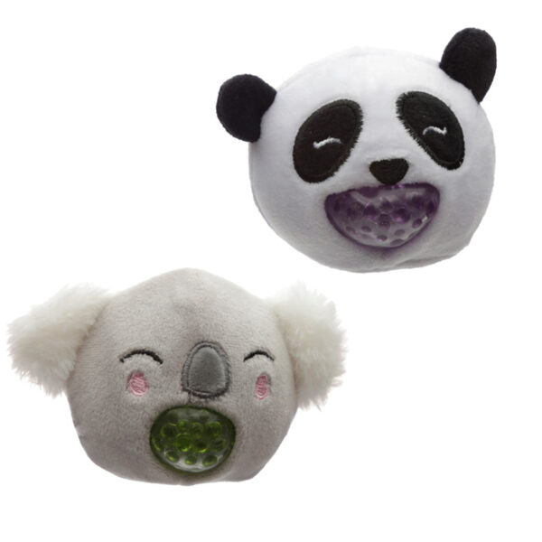 Queasy Squeezies Fidget Toy - Adoramals Zoo Panda & Koala - Image 2