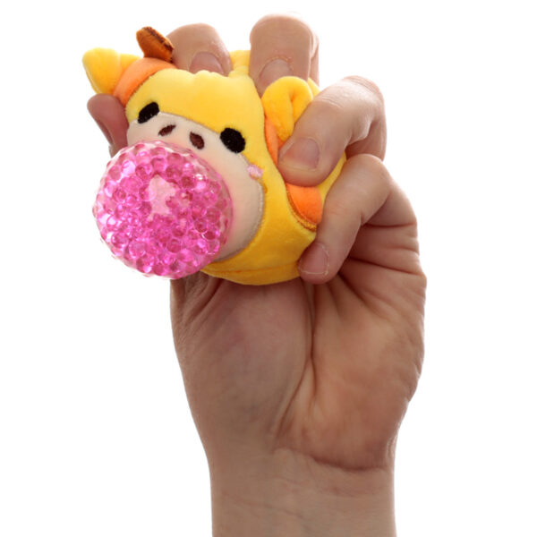 Queasy Squeezies Fidget Toy - Adoramals Zoo Lion, Giraffe, Monkey, Tiger - Image 3