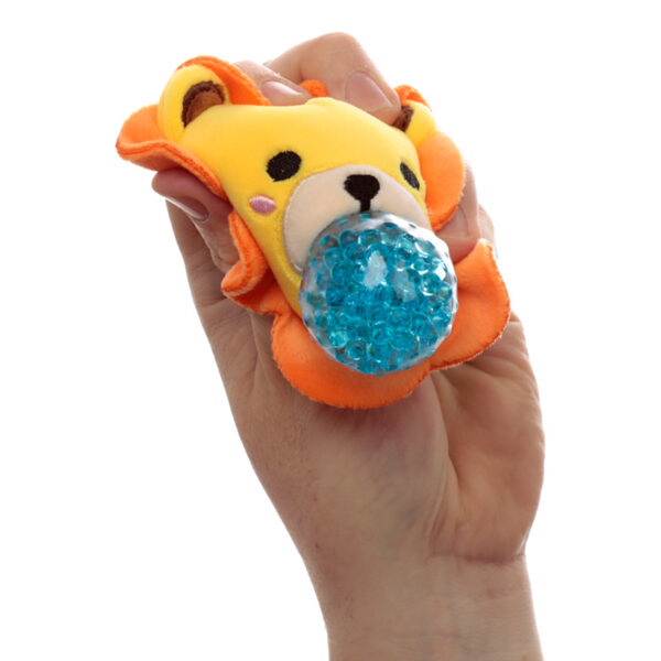 Queasy Squeezies Fidget Toy - Adoramals Zoo Lion, Giraffe, Monkey, Tiger - Image 5