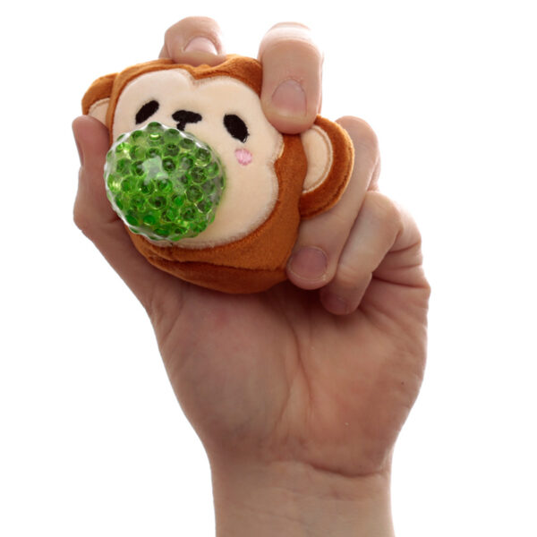 Queasy Squeezies Fidget Toy - Adoramals Zoo Lion, Giraffe, Monkey, Tiger - Image 7
