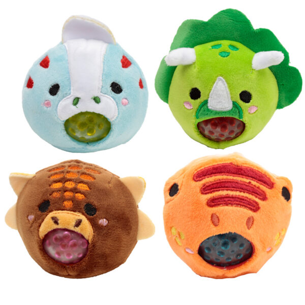 Queasy Squeezies Fidget Toy - Adoramals Cutisaur Dinosaur - Image 2