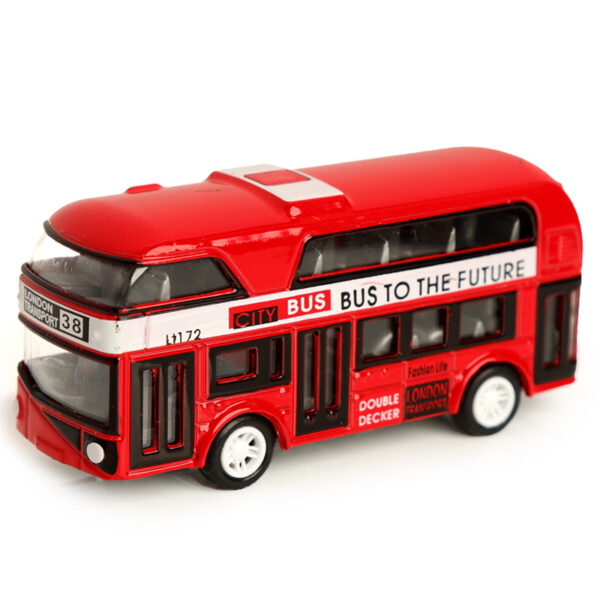 Fun Kids Pull Back Bus - Image 2