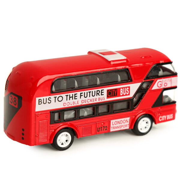 Fun Kids Pull Back Bus - Image 3