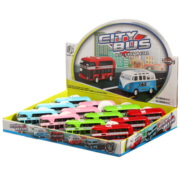 Fun Kids Pull Back Bus - Image 10