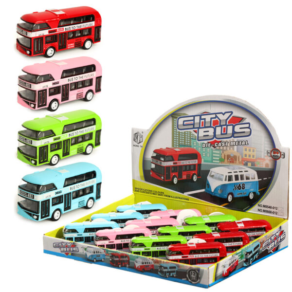 Fun Kids Pull Back Bus - Image 11