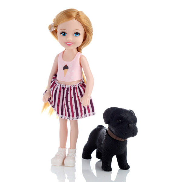 Sally Dress Up Doll with Dog and Accessories - Image 2