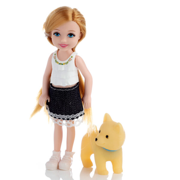 Sally Dress Up Doll with Dog and Accessories - Image 3