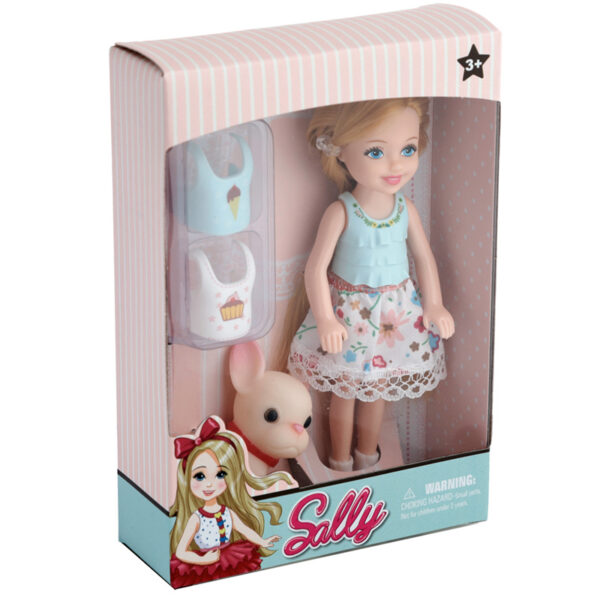 Sally Dress Up Doll with Dog and Accessories - Image 9
