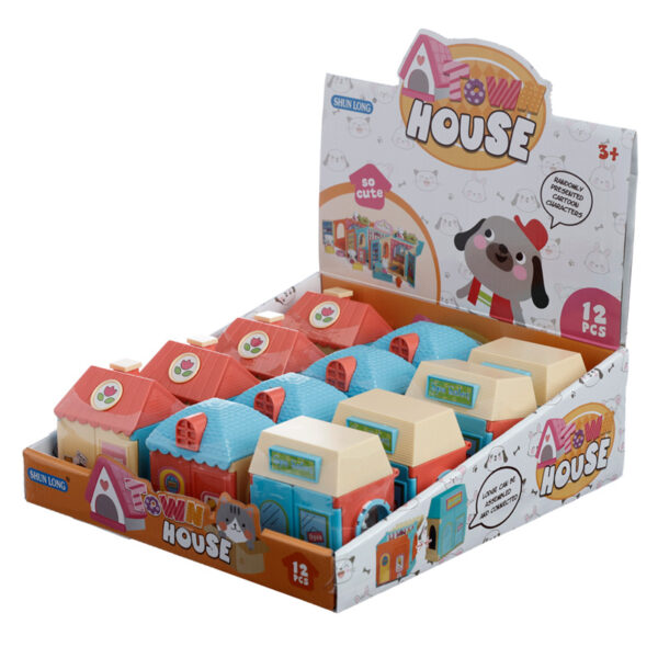 Cute Puppy Dog Town House Set - Image 10