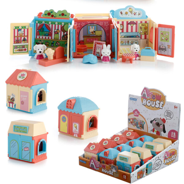 Cute Puppy Dog Town House Set - Image 11