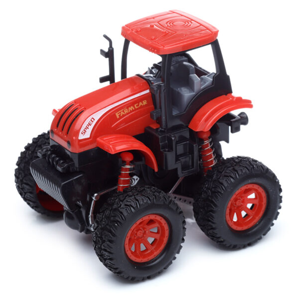 Kids Friction Action Toy - 4x4 Stunt Tractor - Image 3