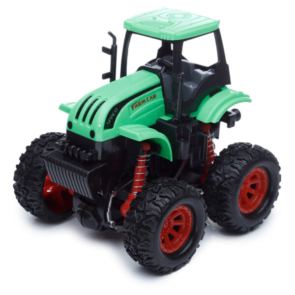 Kids Friction Action Toy - 4x4 Stunt Tractor - Image 5