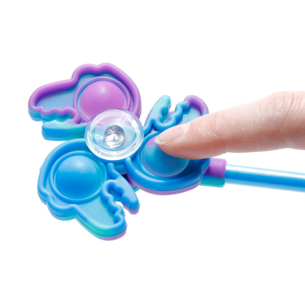Fun Kids Spinner Fidget Top Dinosaur  and Unicorn Pen - Image 6