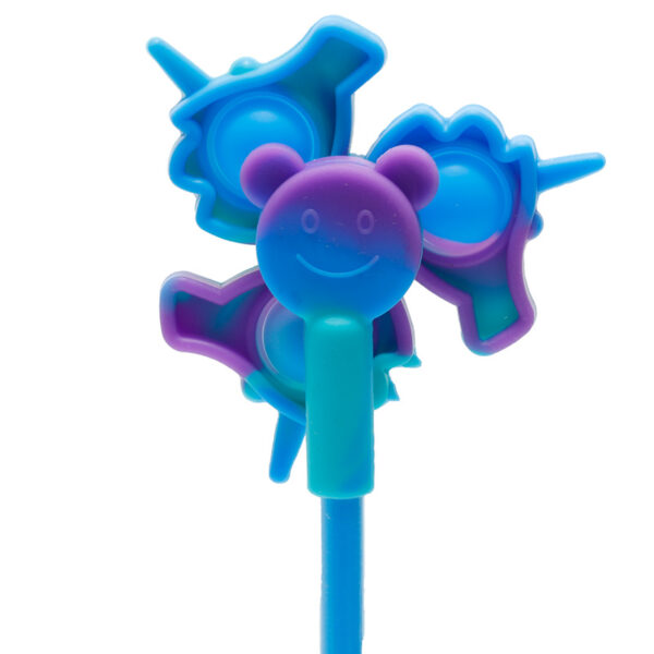 Fun Kids Spinner Fidget Top Dinosaur  and Unicorn Pen - Image 7