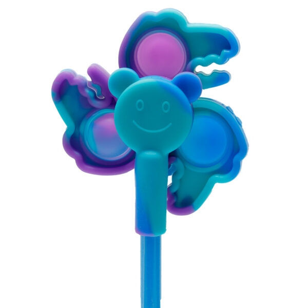 Fun Kids Spinner Fidget Top Dinosaur  and Unicorn Pen - Image 8
