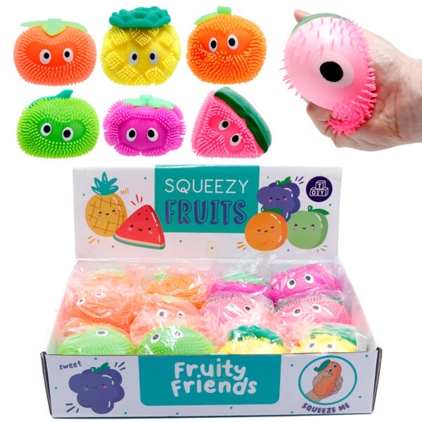 Squeezy Puff Pet Fidget Toy - Fruit - Image 10