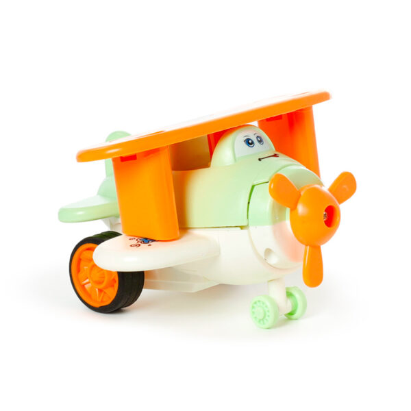 Kids Friction Action Toy - Bursting Aeroplane - Image 6