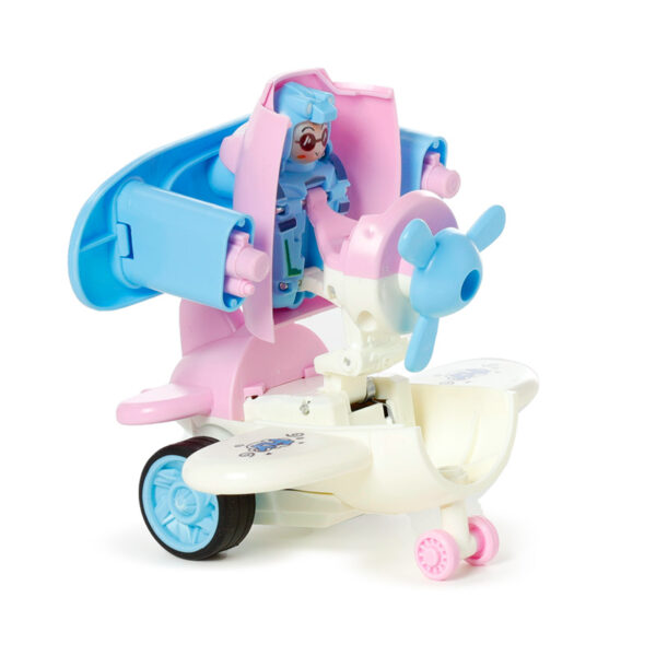 Kids Friction Action Toy - Bursting Aeroplane - Image 7
