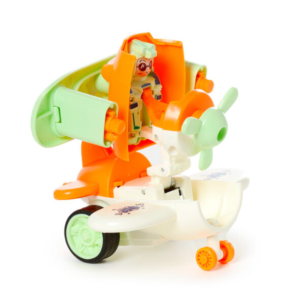 Kids Friction Action Toy - Bursting Aeroplane - Image 9