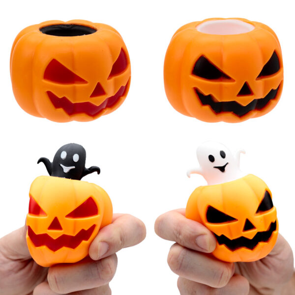 Kids Pop Out Toy - Pumpkin Ghost - Image 2