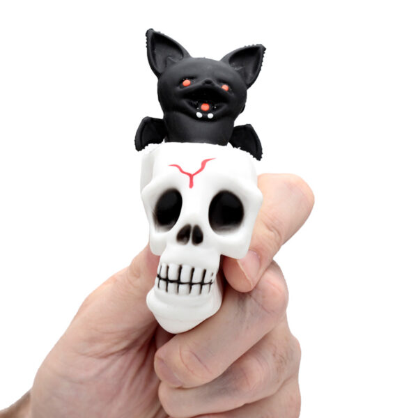 Kids Pop Out Toy - Skull Bat - Image 2