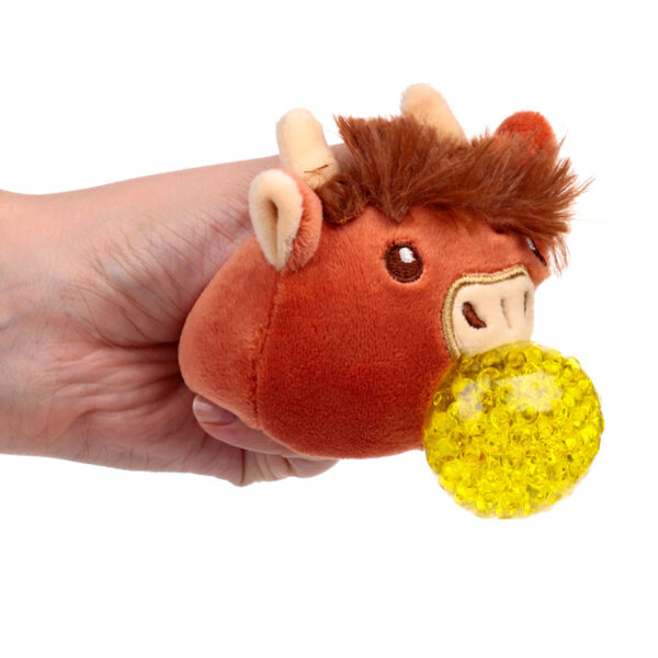 Queasy Squeezies Fidget Toy - Highland Coo Cow - Image 2