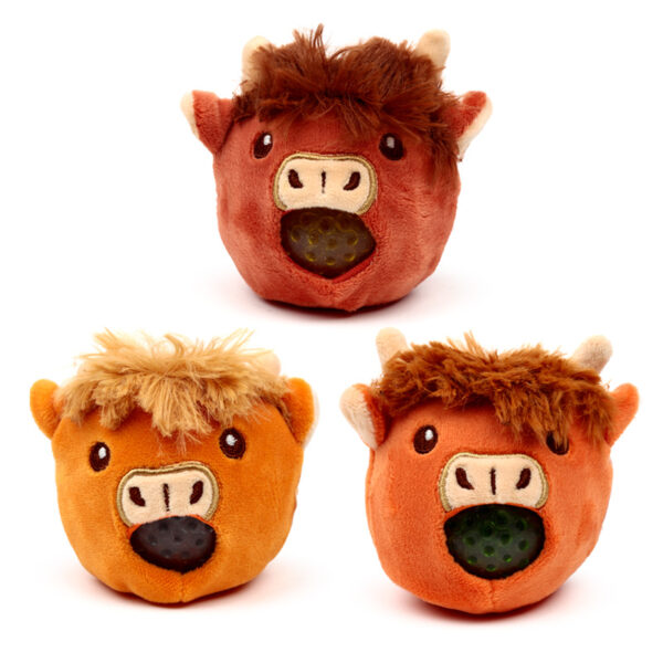Queasy Squeezies Fidget Toy - Highland Coo Cow - Image 3