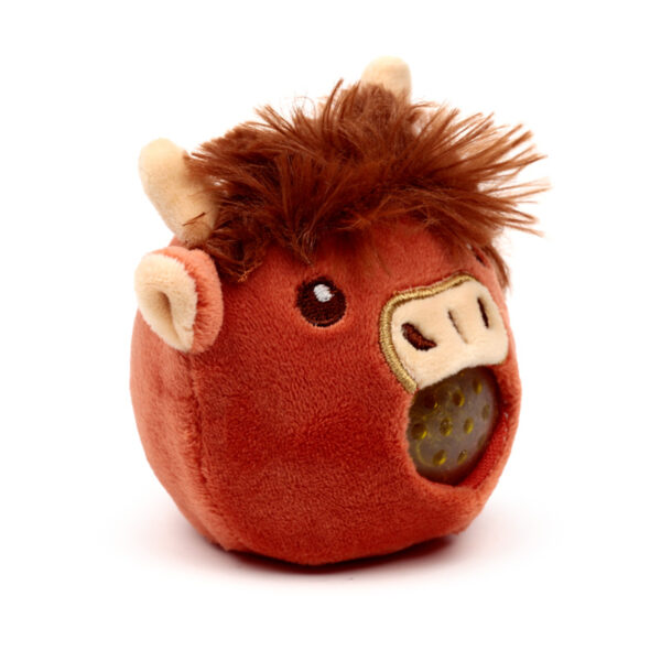 Queasy Squeezies Fidget Toy - Highland Coo Cow - Image 5