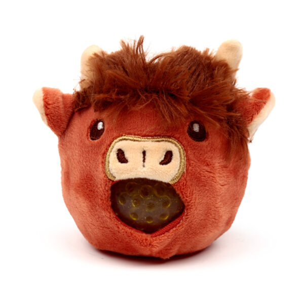 Queasy Squeezies Fidget Toy - Highland Coo Cow - Image 8