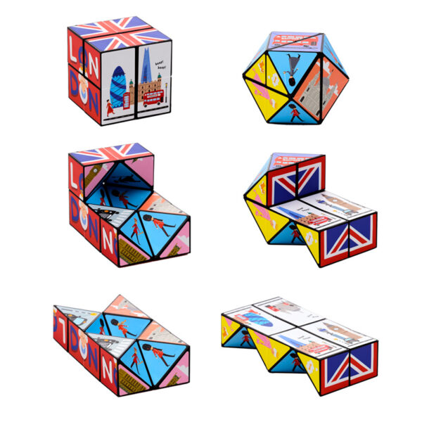 Puzzle Cube Toy - London Souvenir - Image 3