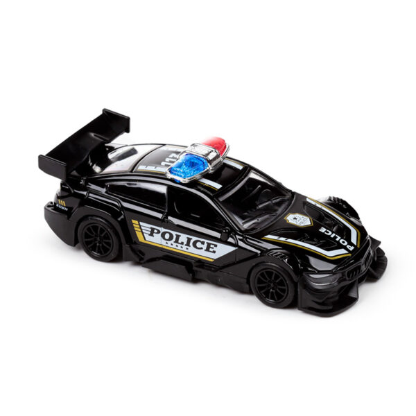 Pull Back Action Toy - Police Car - Image 3