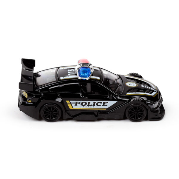 Pull Back Action Toy - Police Car - Image 9