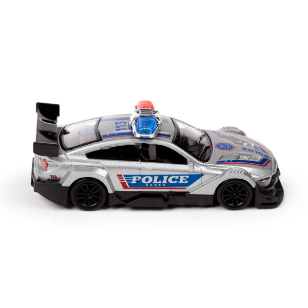 Pull Back Action Toy - Police Car - Image 10
