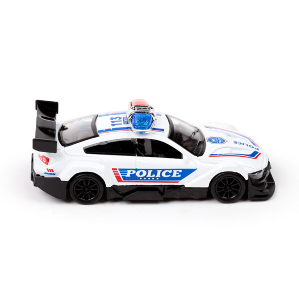 Pull Back Action Toy - Police Car - Image 11