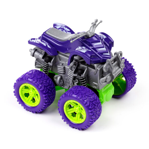 Push/Pull Action Toy - 4x4 Stunt Quad Bike - Image 3