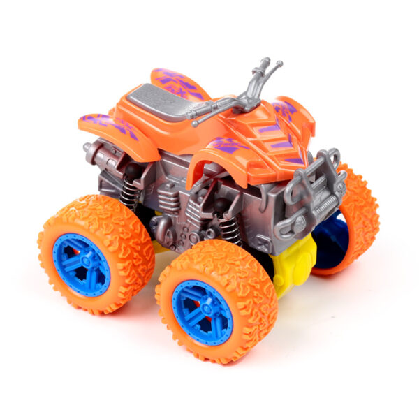 Push/Pull Action Toy - 4x4 Stunt Quad Bike - Image 5