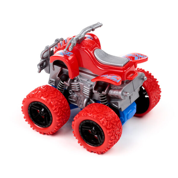 Push/Pull Action Toy - 4x4 Stunt Quad Bike - Image 8
