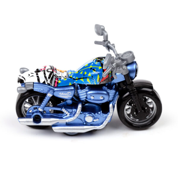 Push/Pull Action Toy - Motorcycle - Image 8